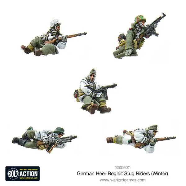 German Heer Begleit Stug Riders (Winter) 1