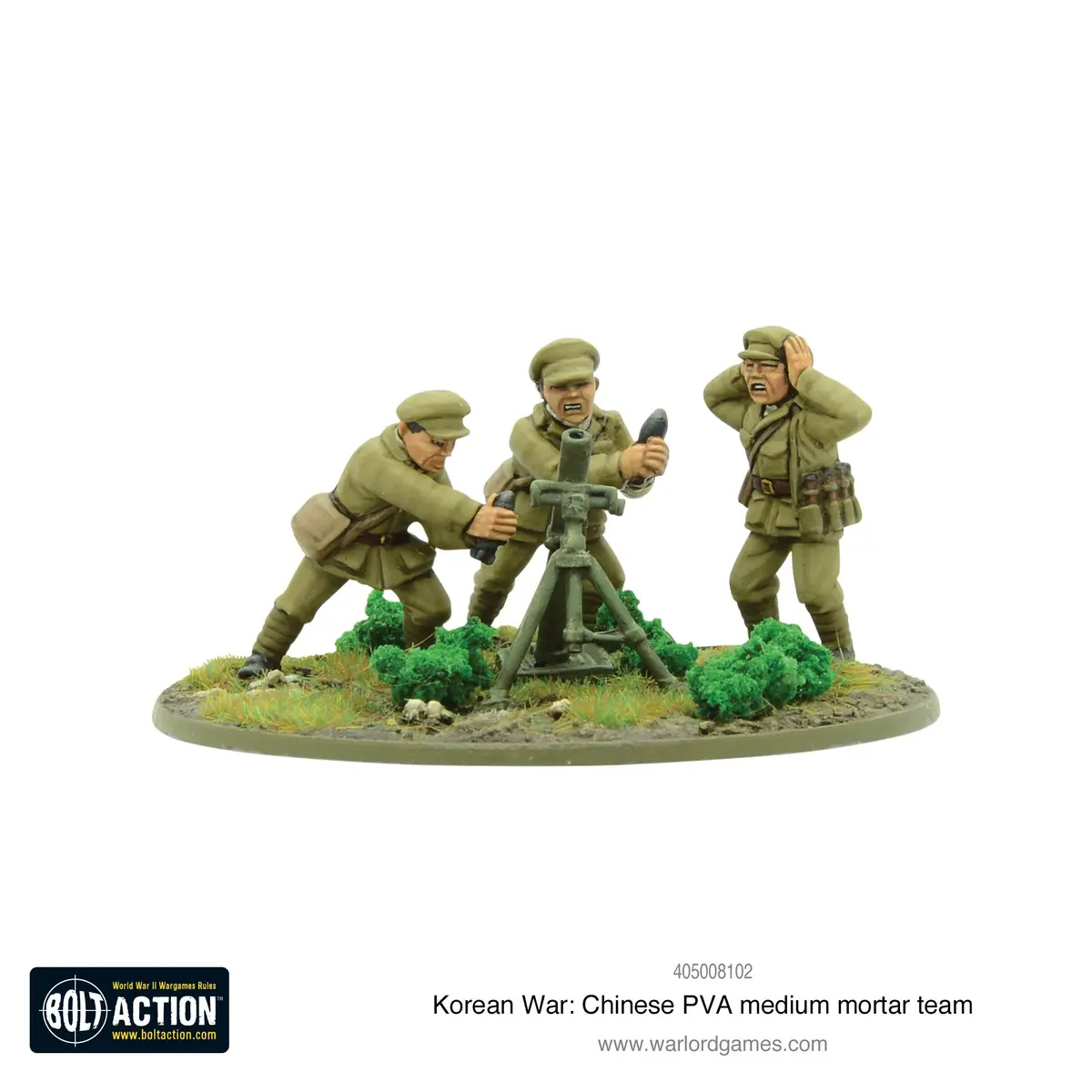 Korean War: Chinese Pva Medium Mortar Team 1