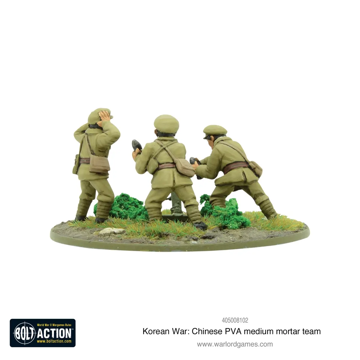 Korean War: Chinese Pva Medium Mortar Team 2