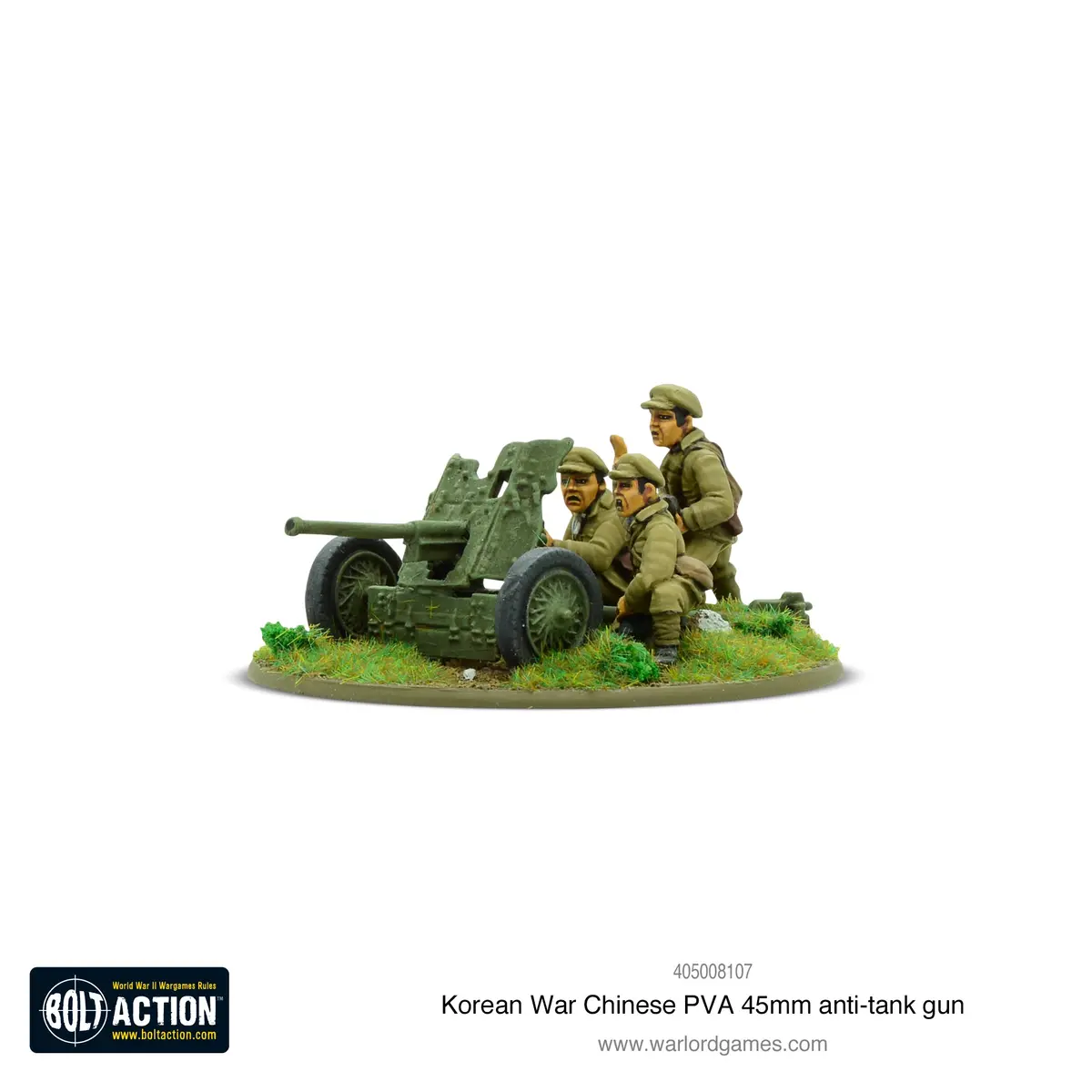 Korean War: Chinese Pva 45Mm Anti-Tank Gun 1