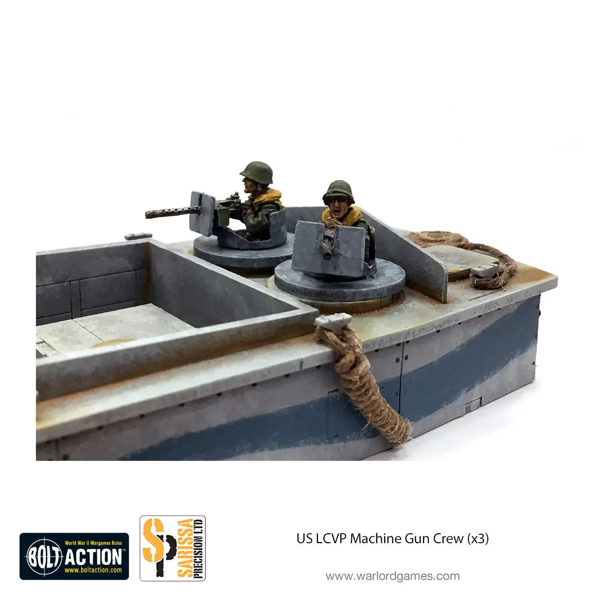 Us Lcvp Machine Gun Crew 2