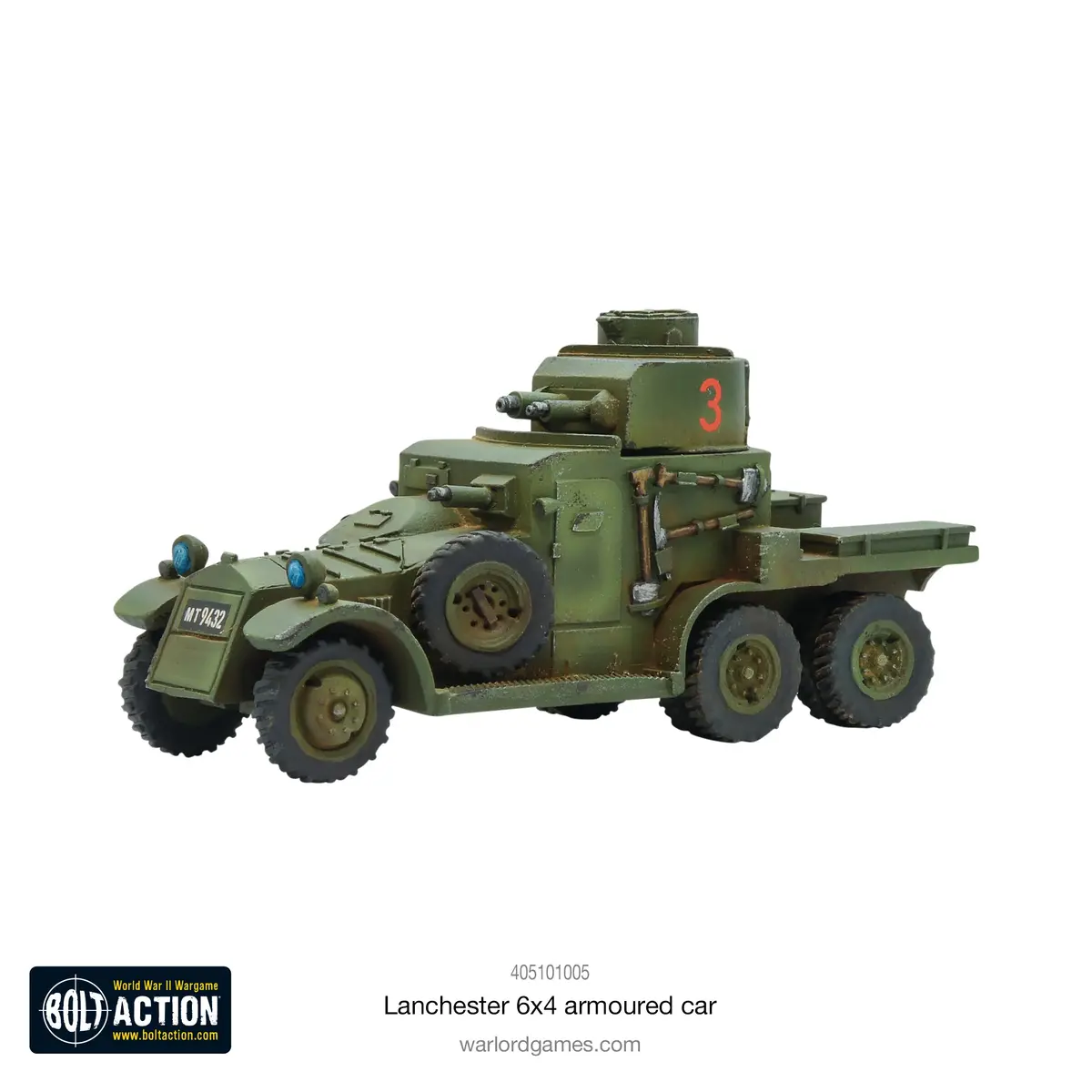 Lanchester 6X4 Armoured Car 1