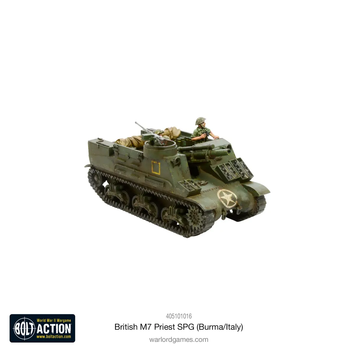 British M7 Priest Spg (Burma/Italy) 2