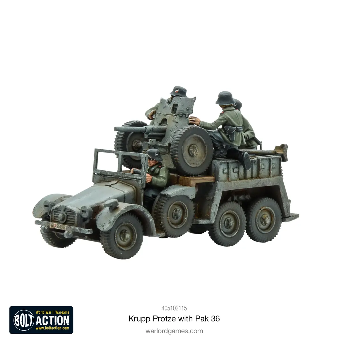 Krupp Protze With Pak 36 1