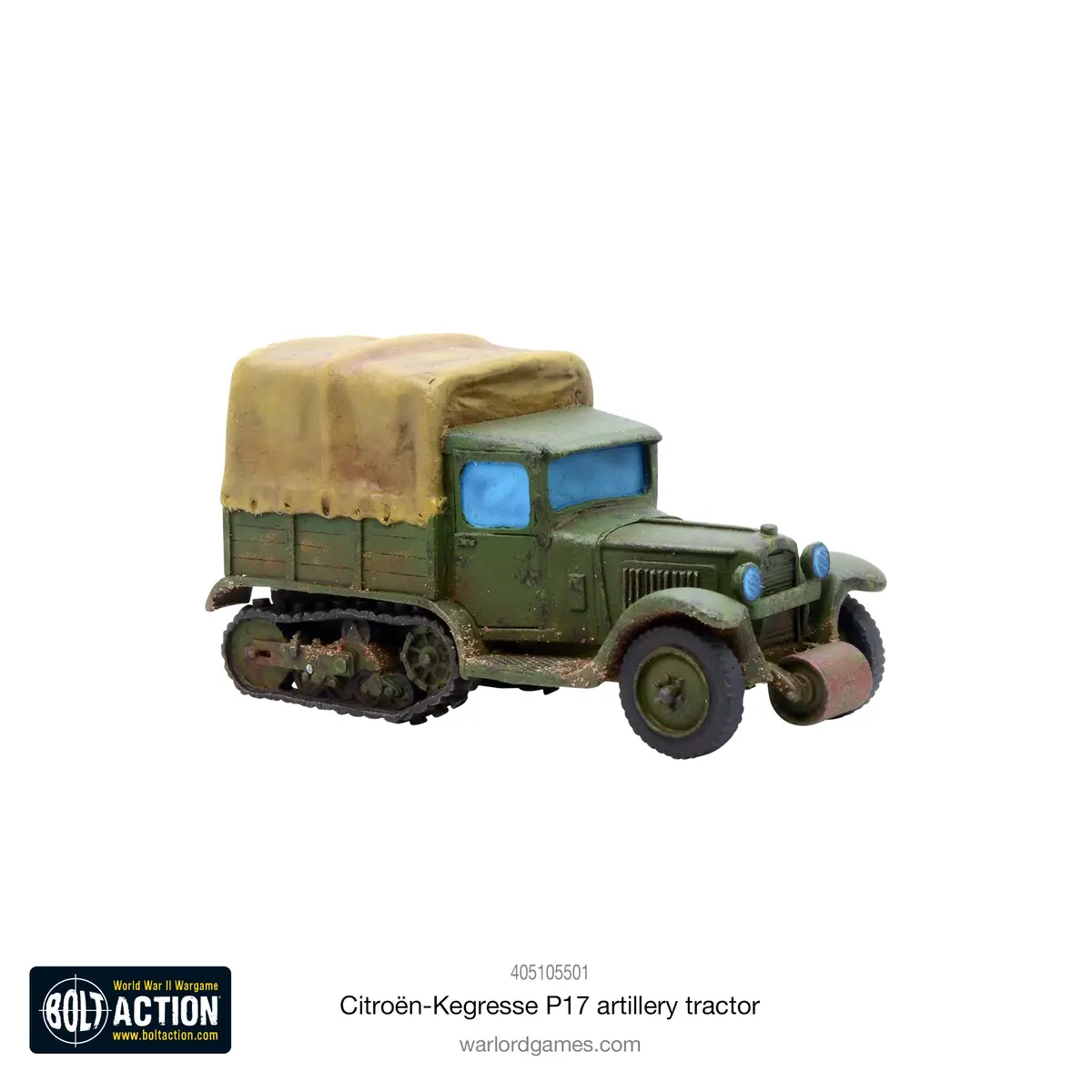 Citroën Kegresse P17 Artillery Tractor 1