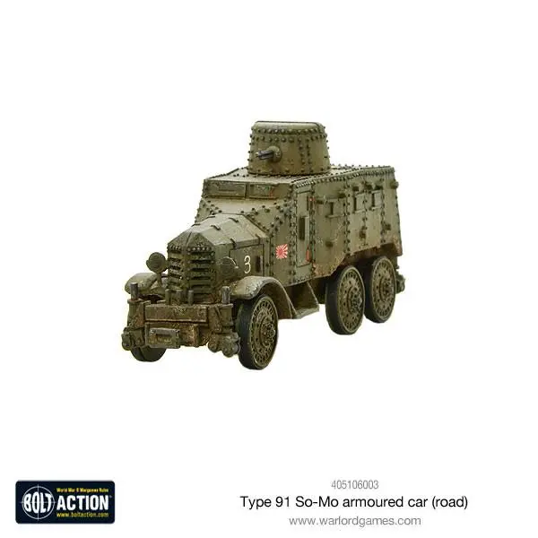 Type 91 So-Mo Armoured Car (Road) 1