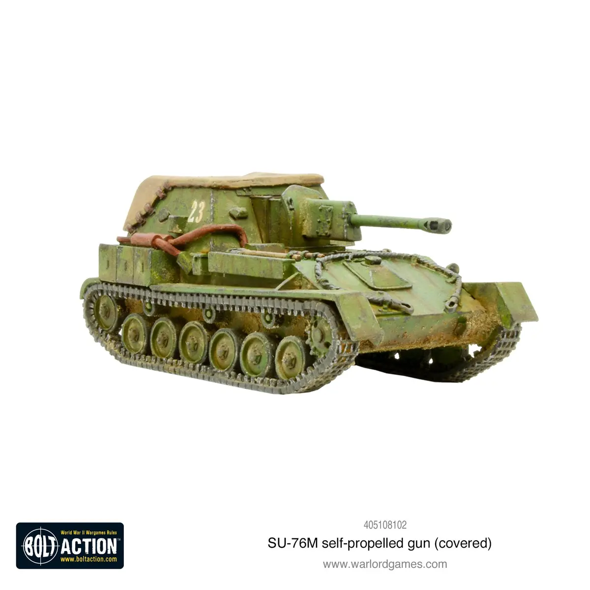 Su-76M Self-Propelled Gun (Covered) 2