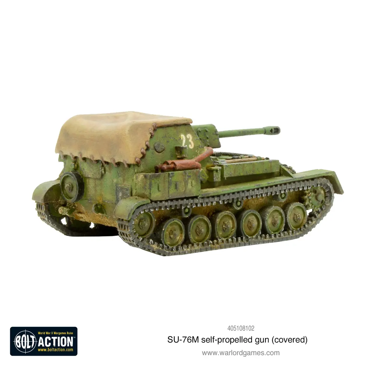 Su-76M Self-Propelled Gun (Covered) 1