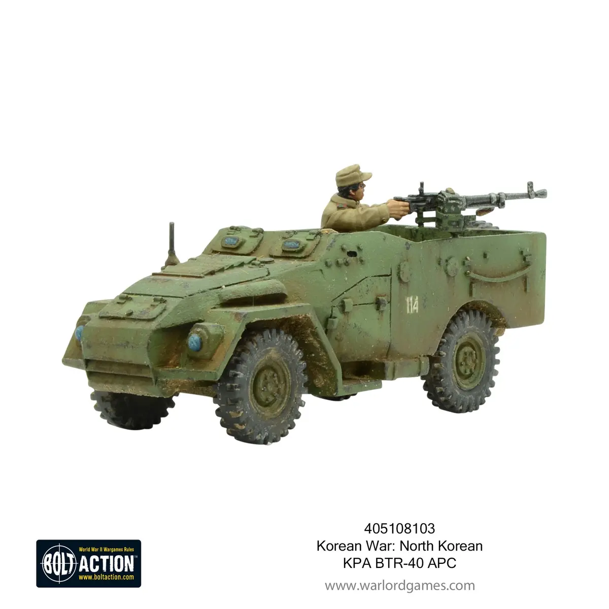 Korean War: North Korean Kpa Btr-40 Apc 1