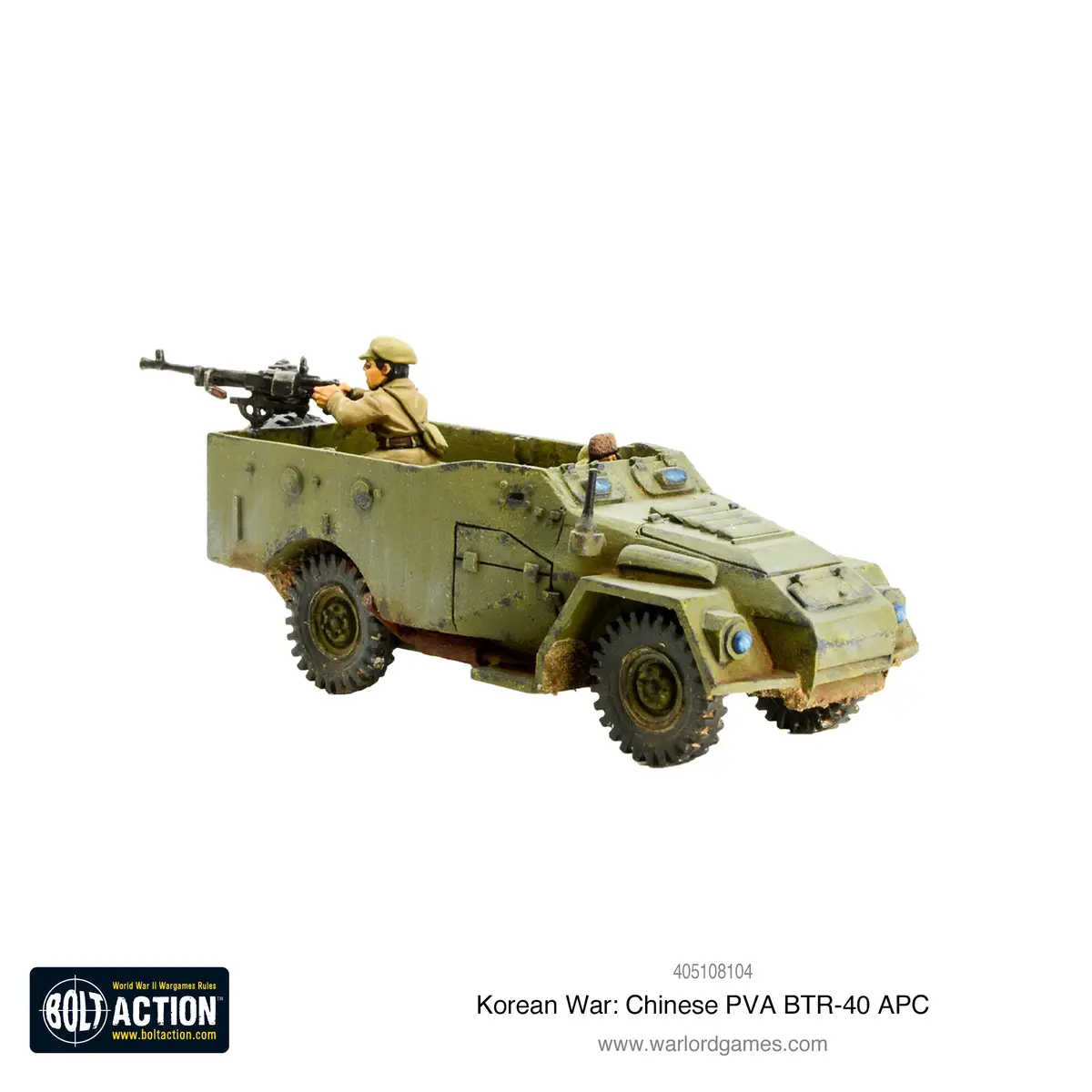 Korean War: Chinese Pva Btr-40 Apc 1