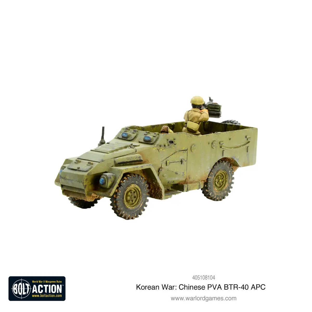 Korean War: Chinese Pva Btr-40 Apc 2