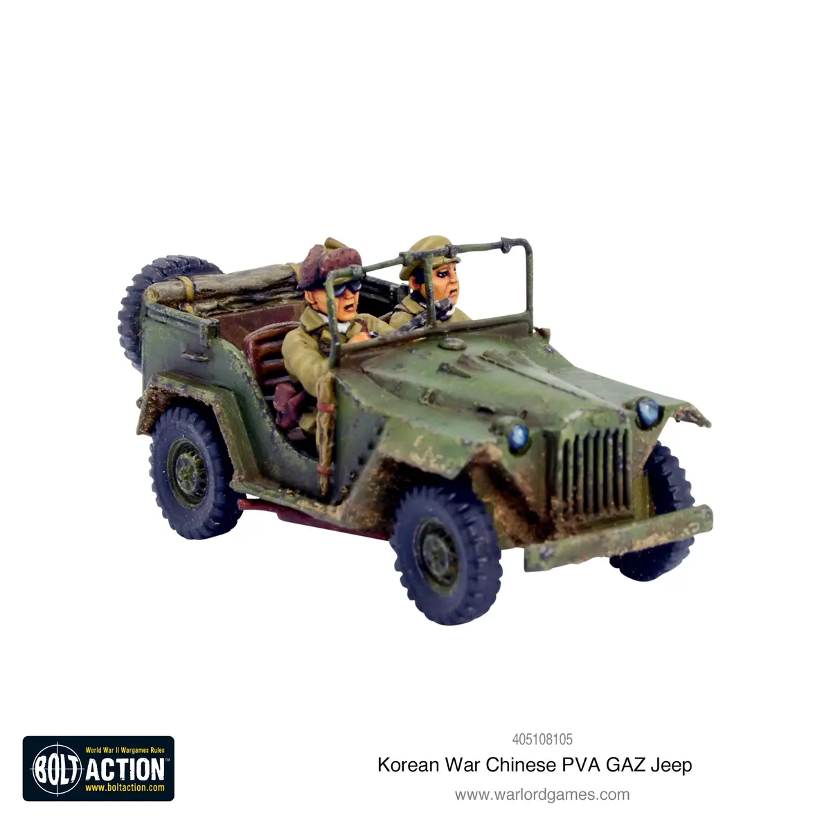 Korean War: Chinese Pva Gaz Jeep 1