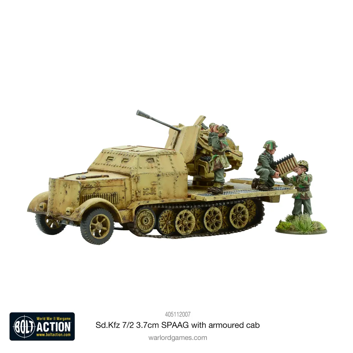Sd.Kfz 7/2 3.7Cm Spaag With Armoured Cab 1