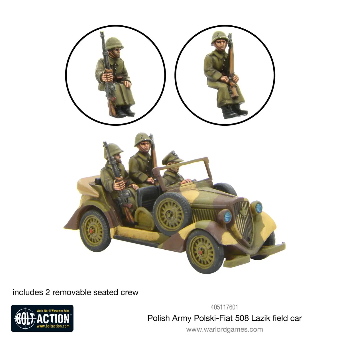 Polish Army Polski Fiat 508 Lazik Field Car 1