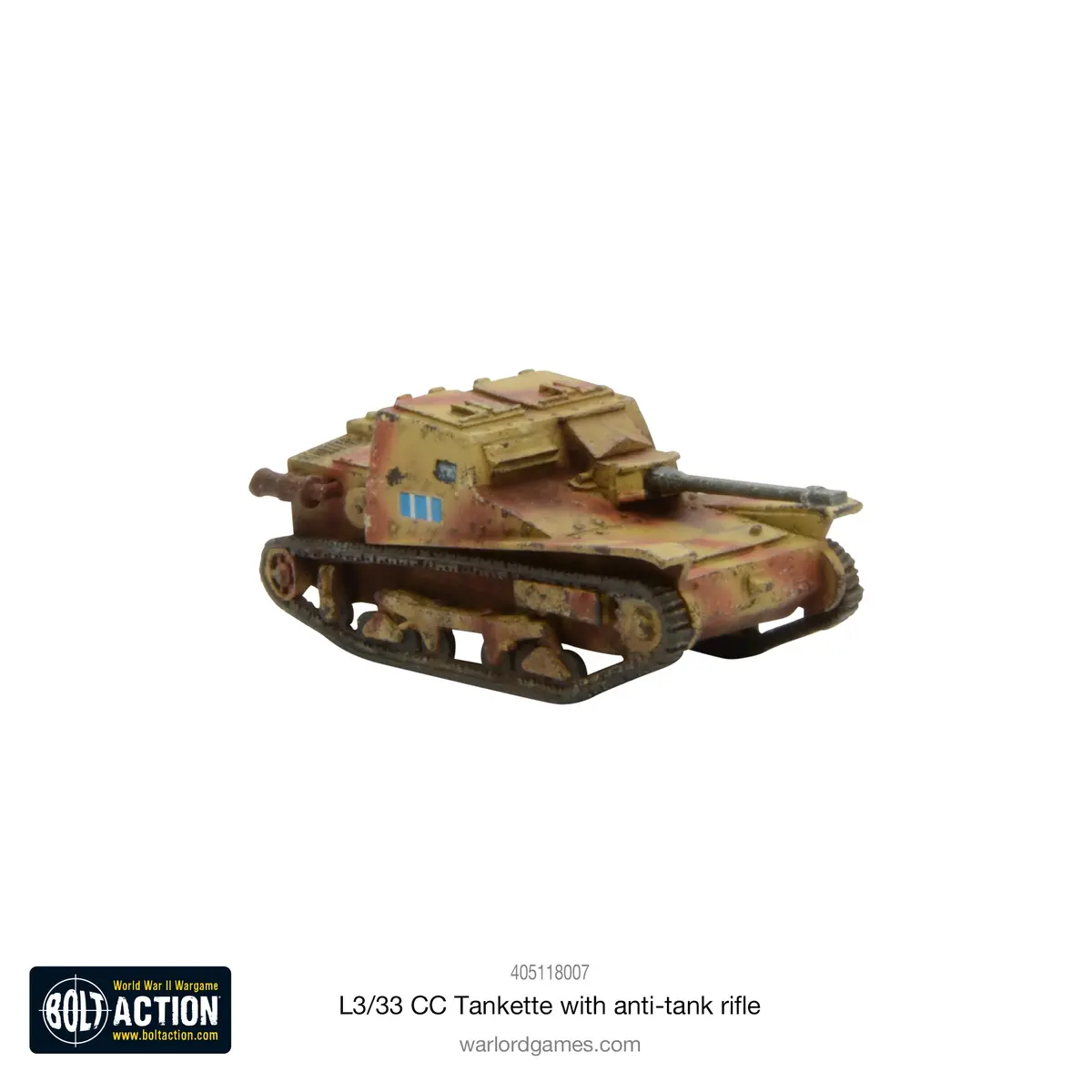 L3/33 Cc Tankette With Anti-Tank Rifle 1