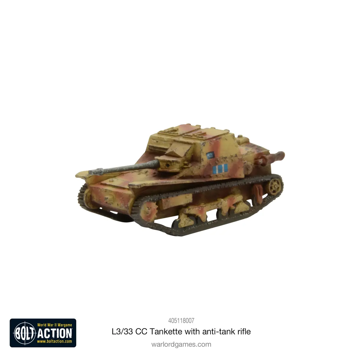 L3/33 Cc Tankette With Anti-Tank Rifle 2