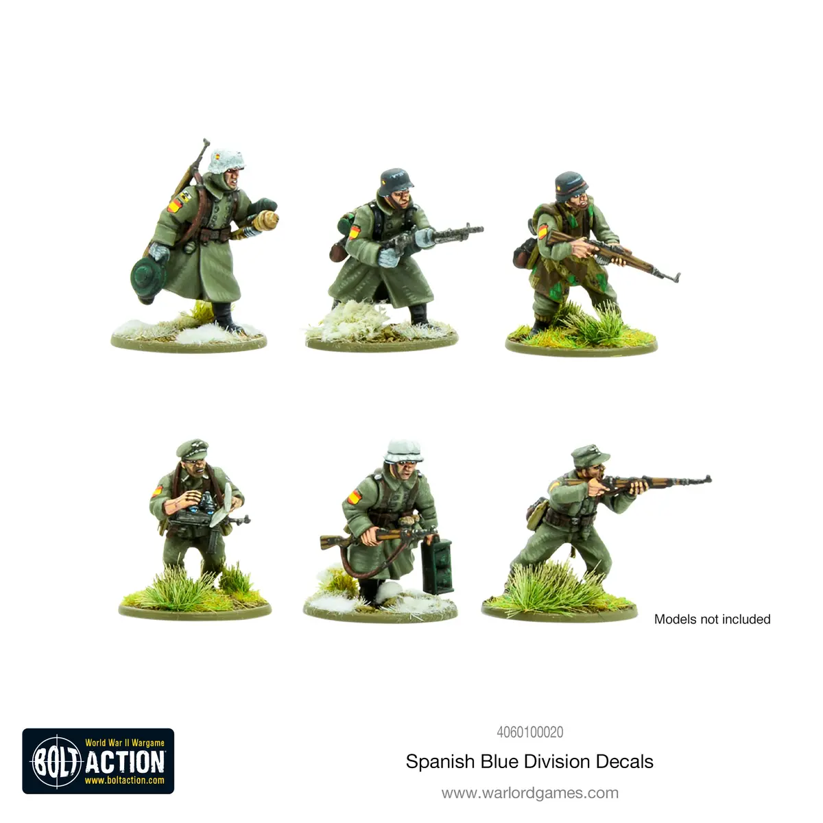 Spanish Blue Division Decals 2