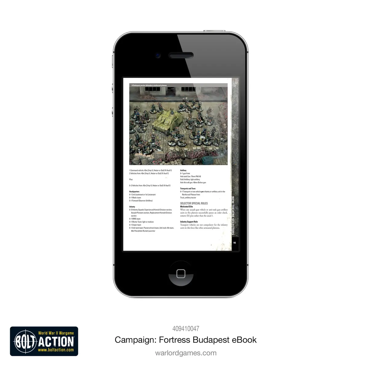 Digital Bolt Action Campaign: Fortress Budapest Ebook 2