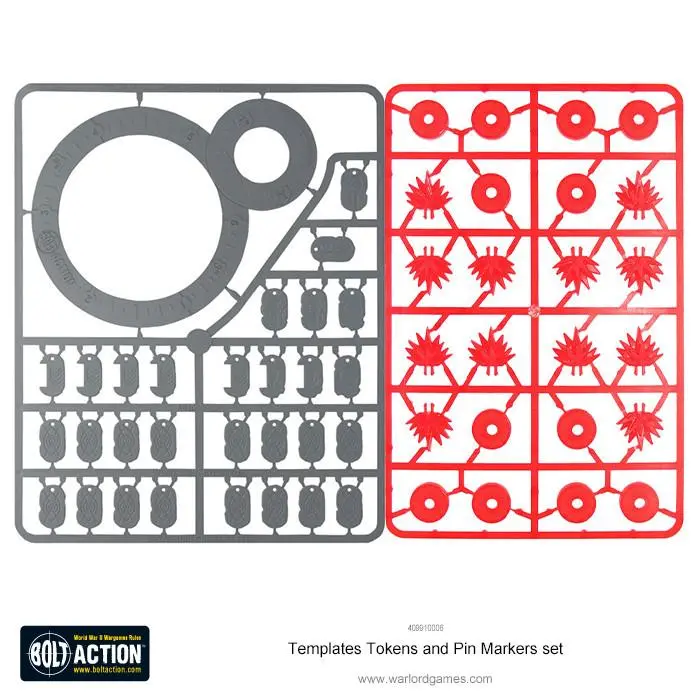 Templates, Tokens And Pin Markers Set 1