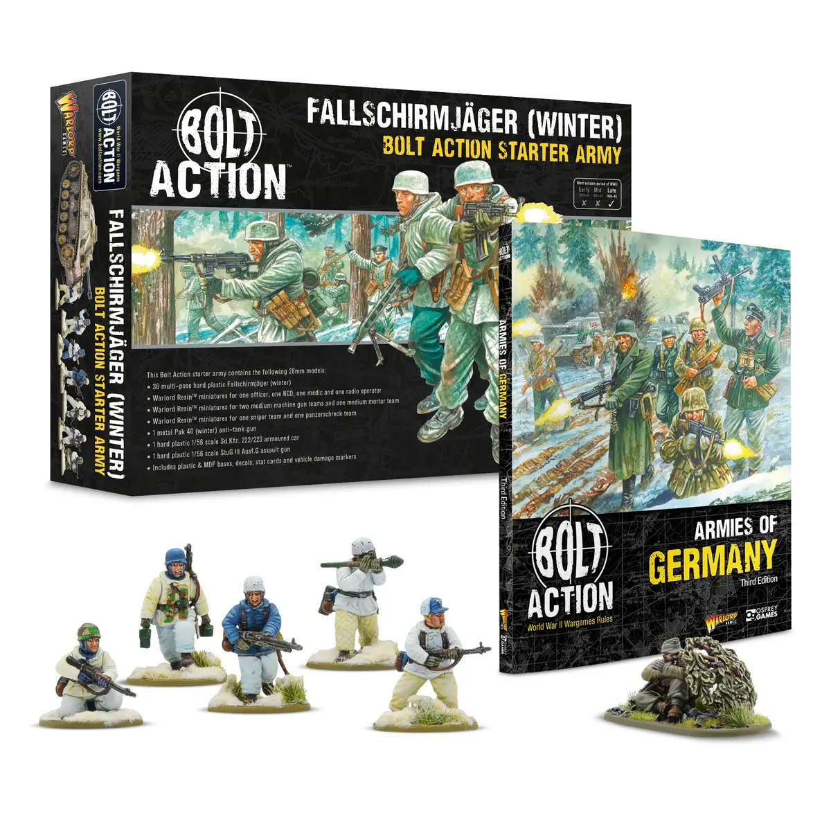 German Fallschirmjäger (Winter) Starter Army With Armies Of Germany 1