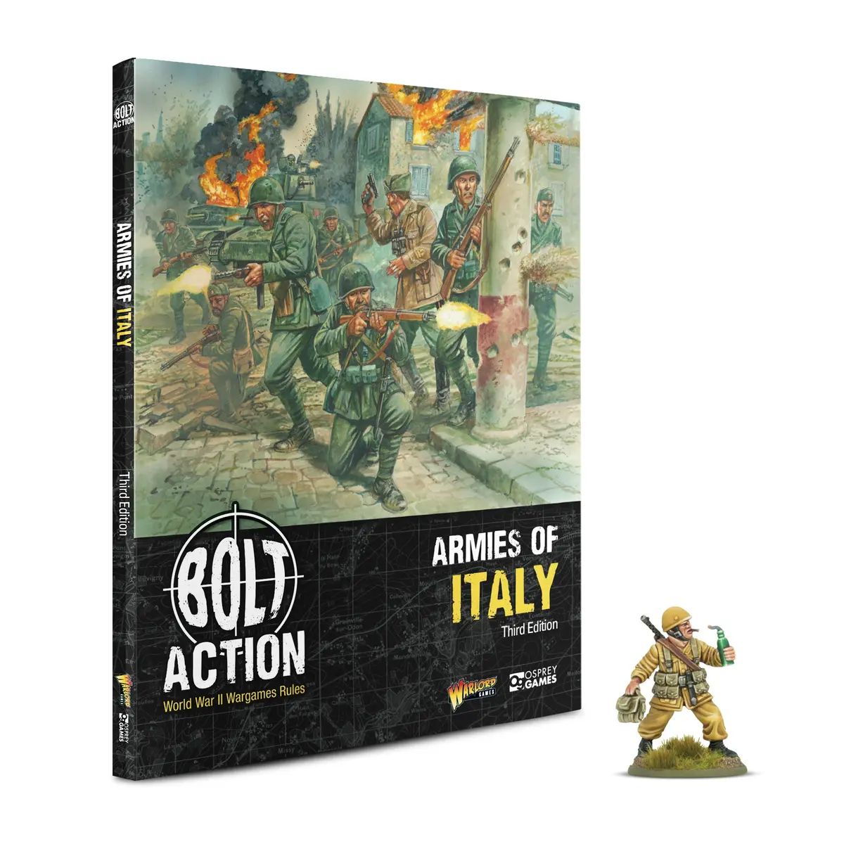 Armies Of Italy With 'Desert Lightning' Book Miniature 1