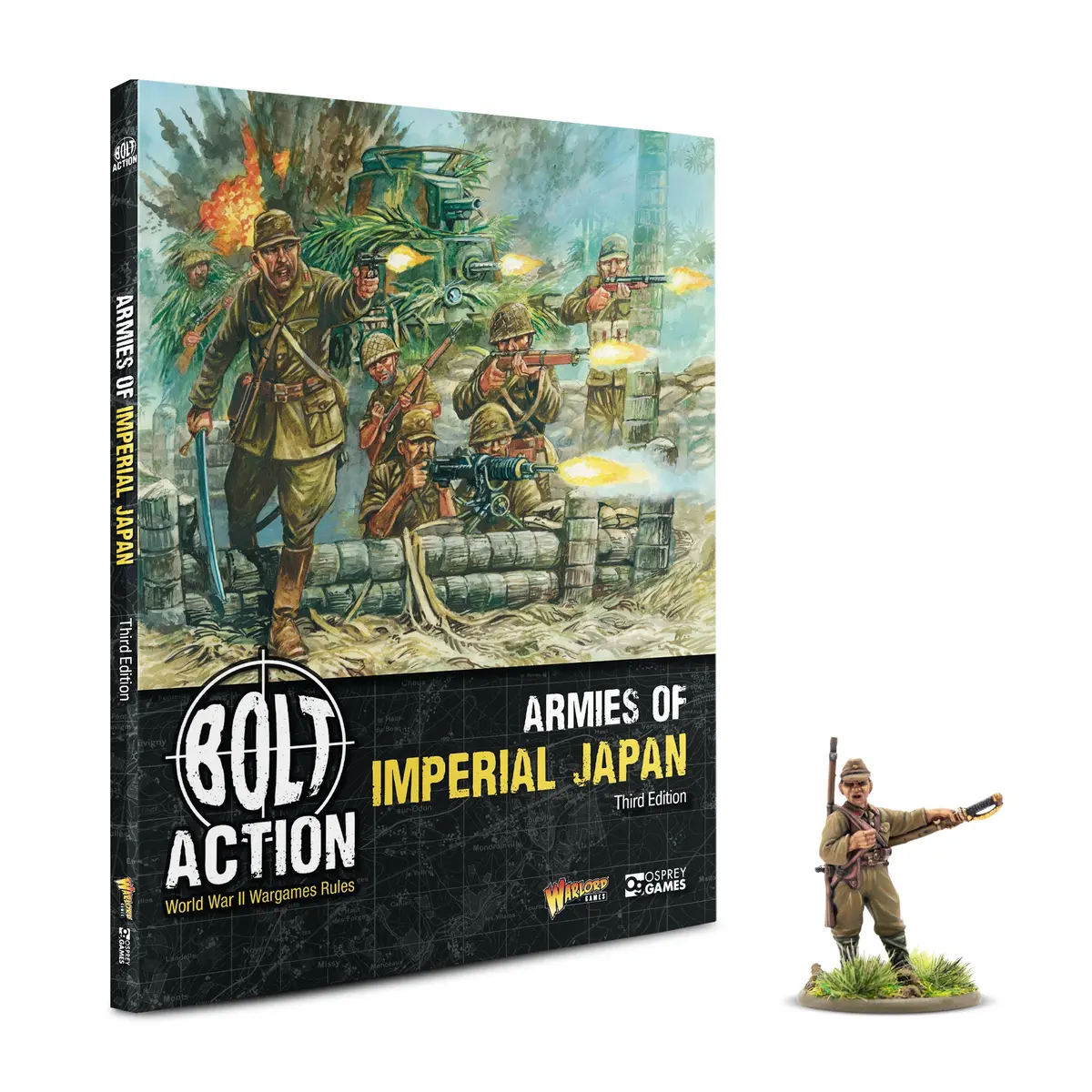 Armies Of Imperial Japan With 'Into The Jungle' (Hiroo Onoda) Book Miniature 1