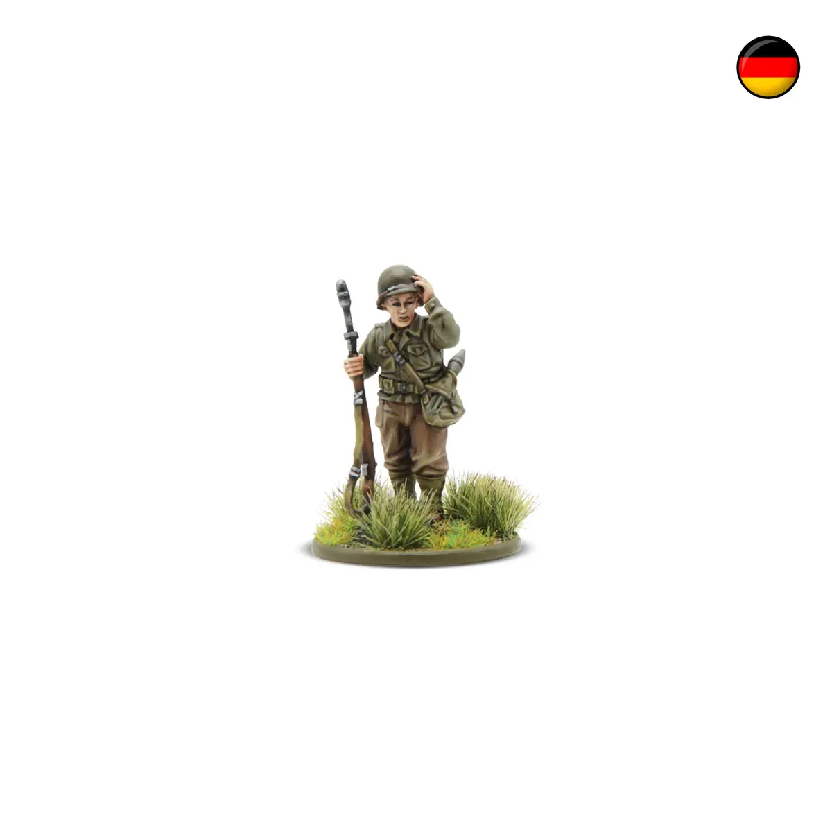 Bolt Action: Third Edition Rulebook (German) With Francis S. Currey Special Miniature 2