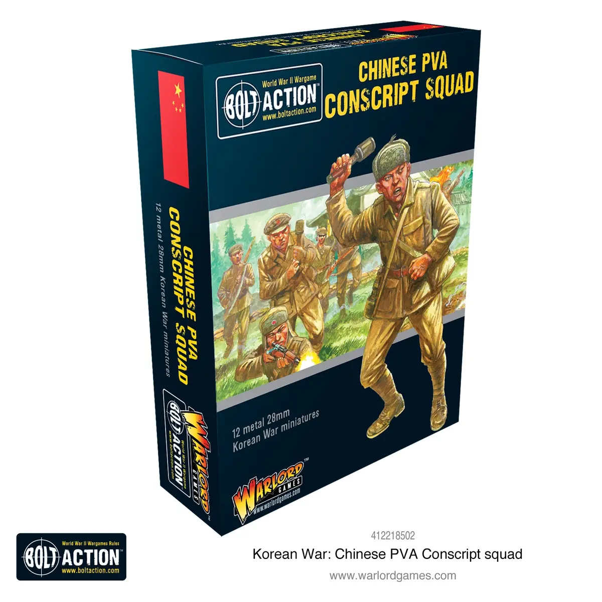 Korean War: Chinese Pva Conscript Squad 1