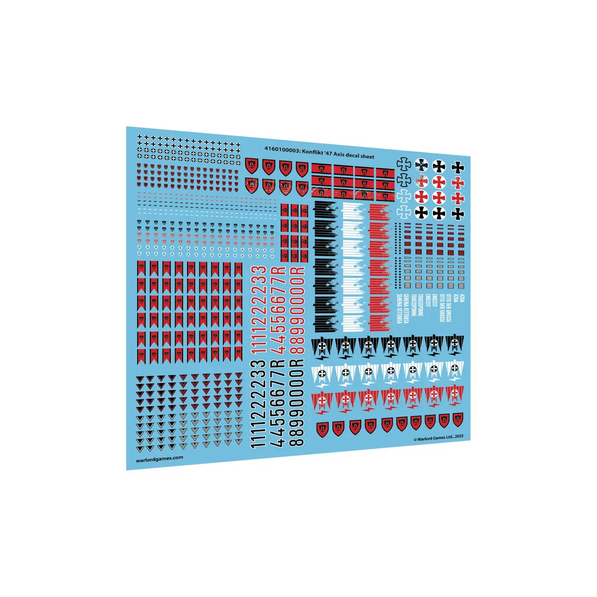 Konflikt '47 Axis Decal Sheet 100X100 1