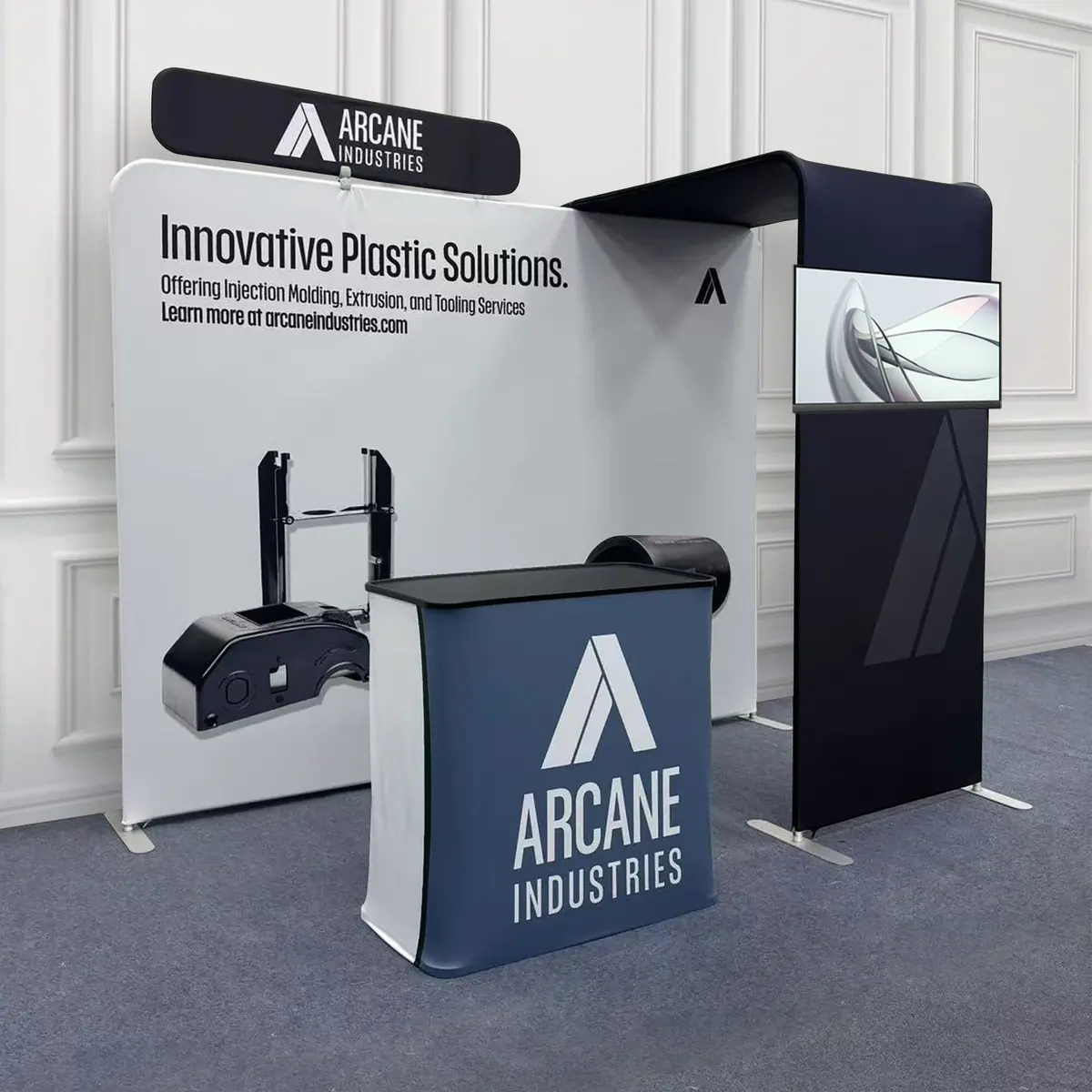 Trade Show Display With Archway 2