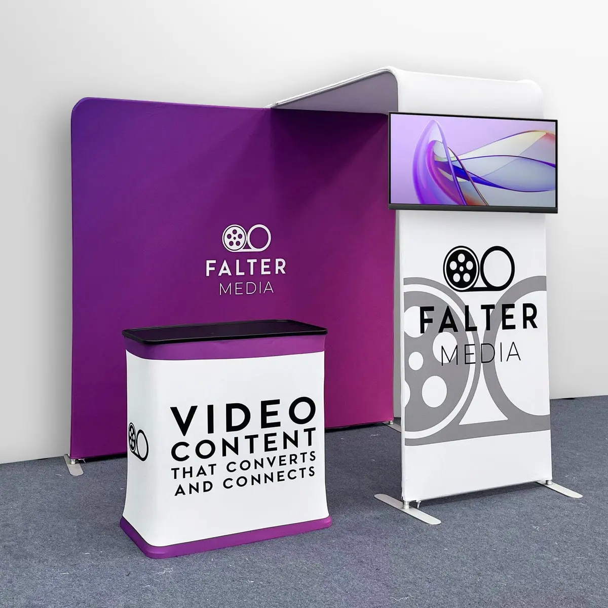 Trade Show Display With Archway 3