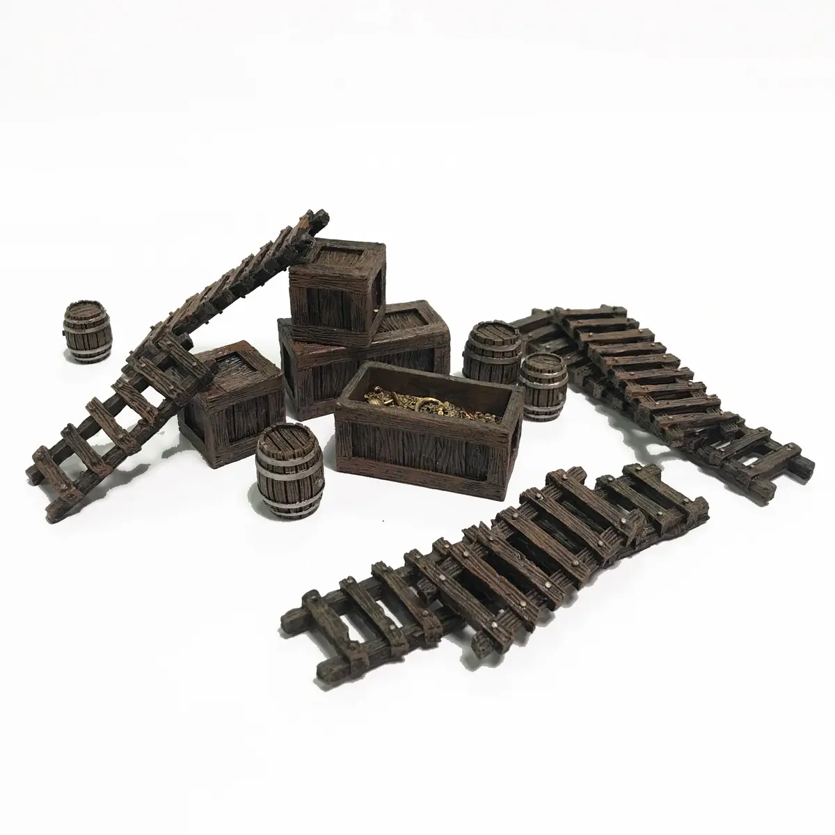 Ladders, Crates & Barrels 1