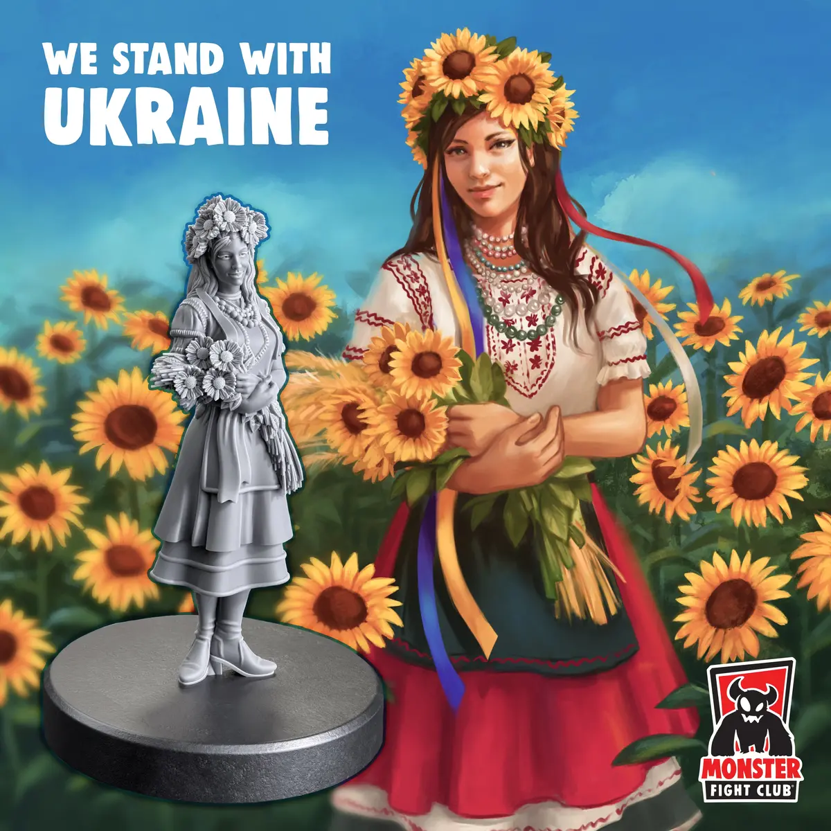 Sunflower Girl - Miniature 1