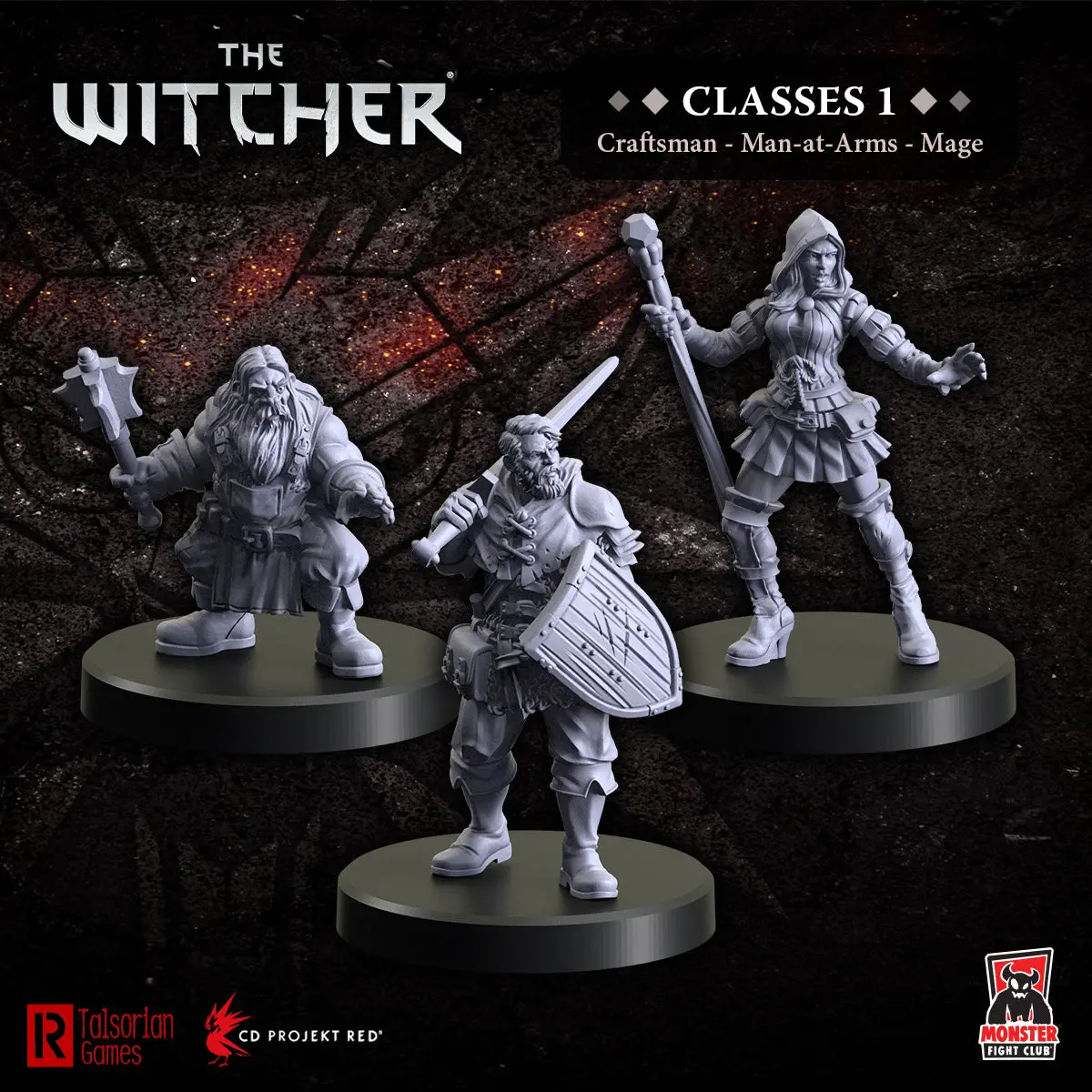 The Witcher - Classes 1: Craftsman, Man-At-Arms, Mage 1