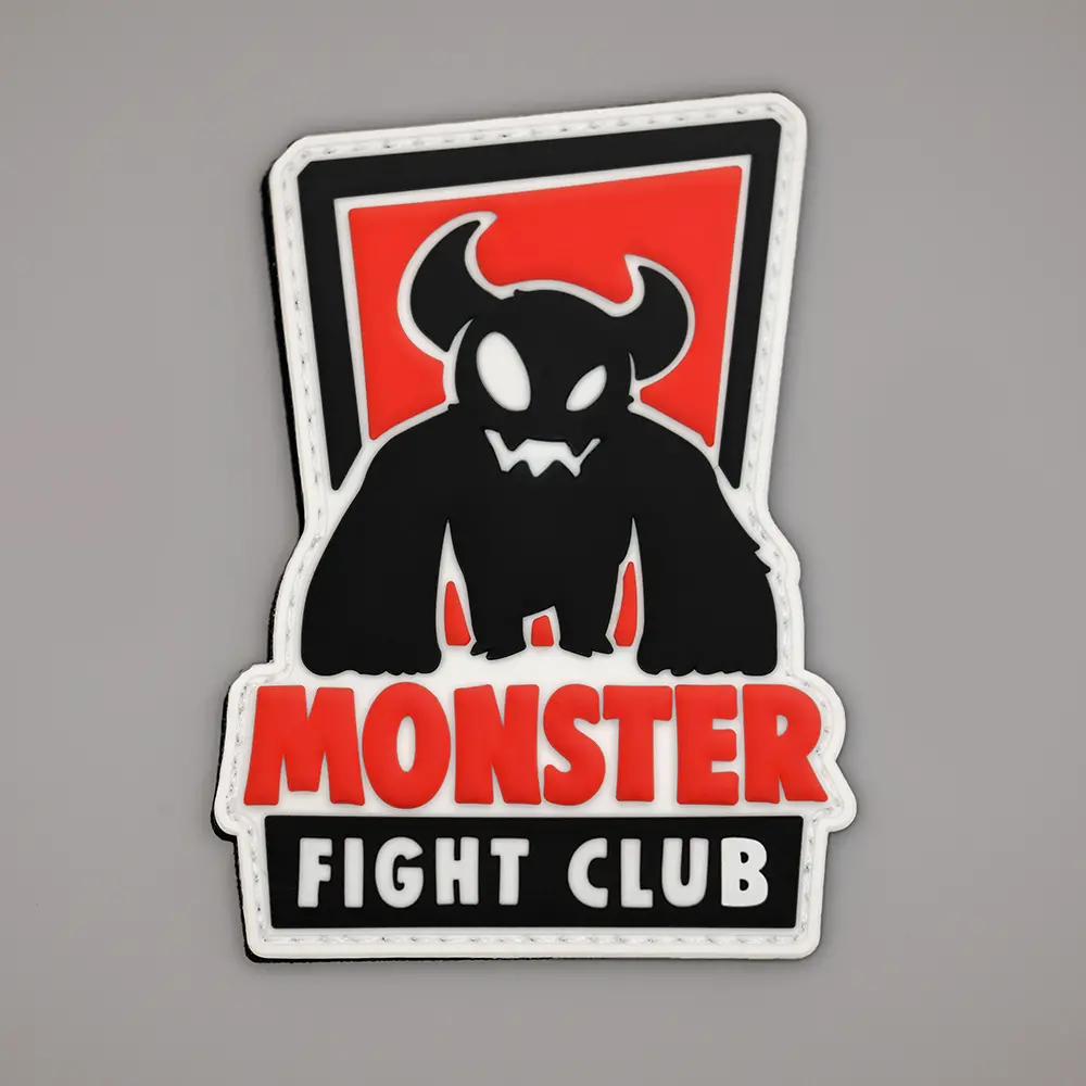 Monster Fight Club Soft Rubber Patch 1