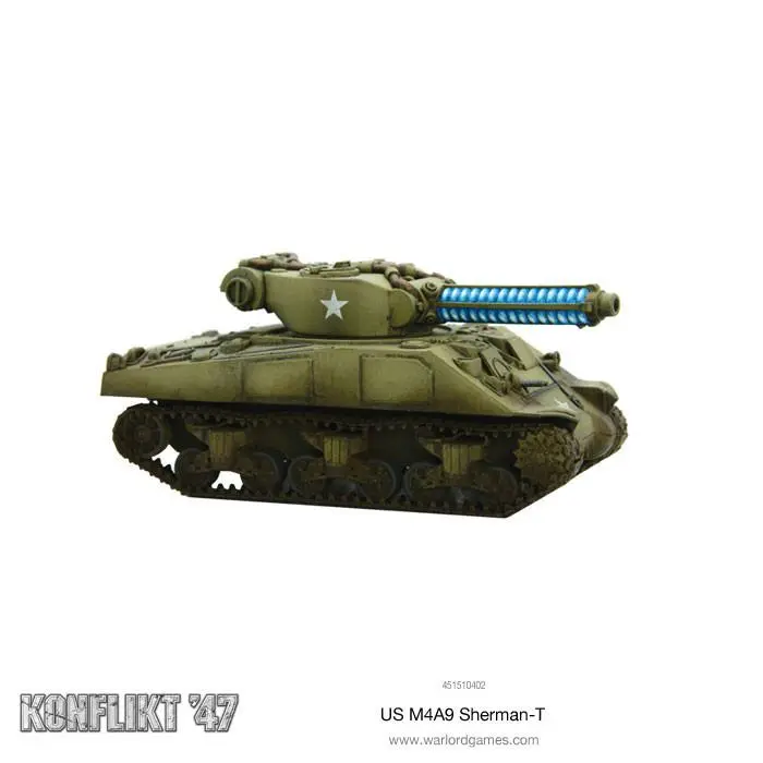 M4a9-T Sherman With Tesla Cannon 2