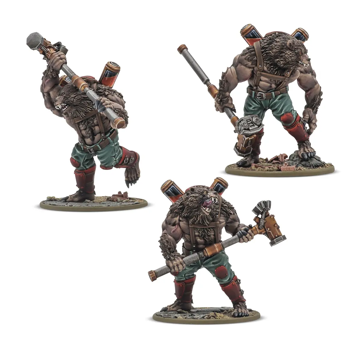 Ursus Infantry Squad With Mauls 1