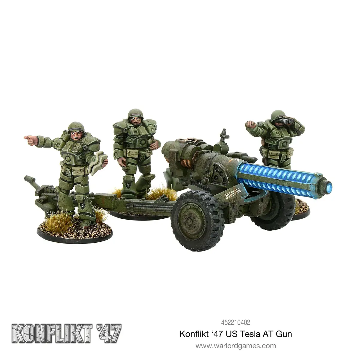 Us M17 Tesla Cannon Team 1