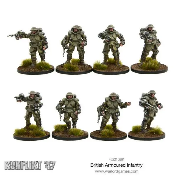 British Armoured Infantry Section 1