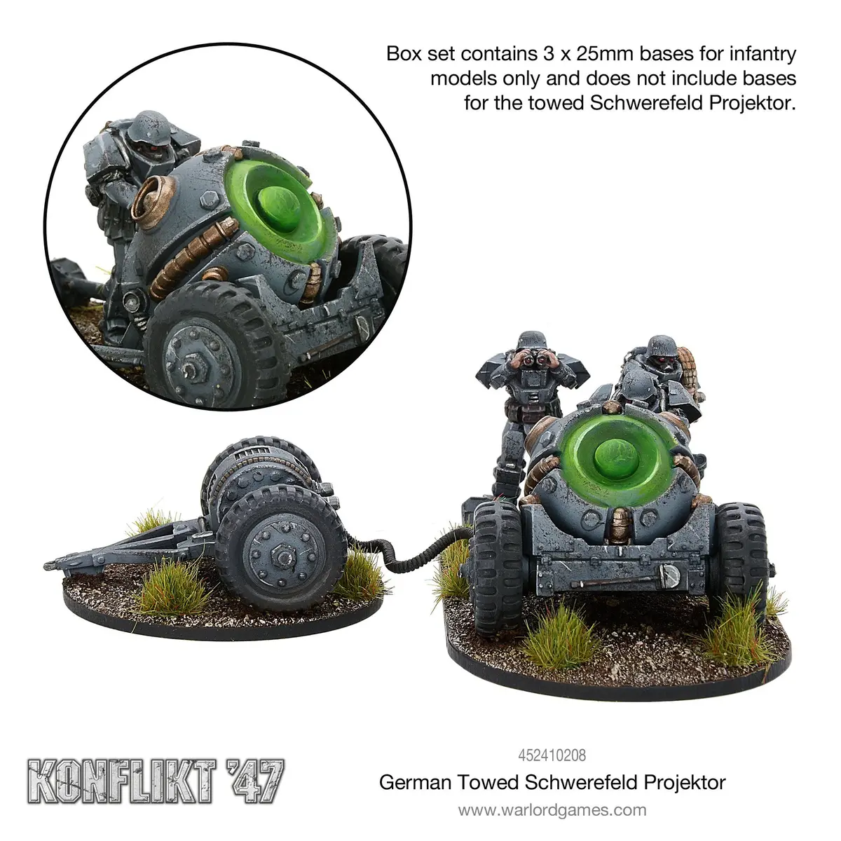 German Towed Schwerefeld Projektor 2