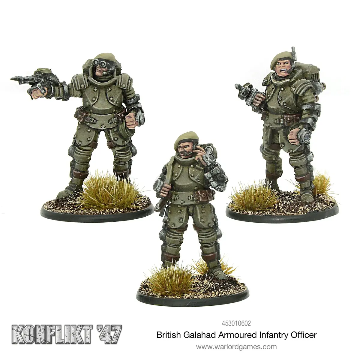 British Galahad Armoured Infantry Officers 1