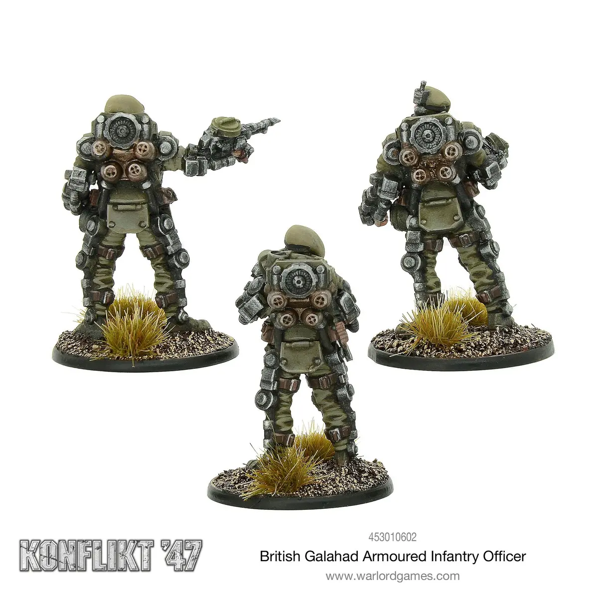 British Galahad Armoured Infantry Officers 2