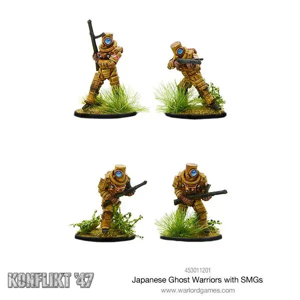 Japanese Ghost Warriors With Smg 1