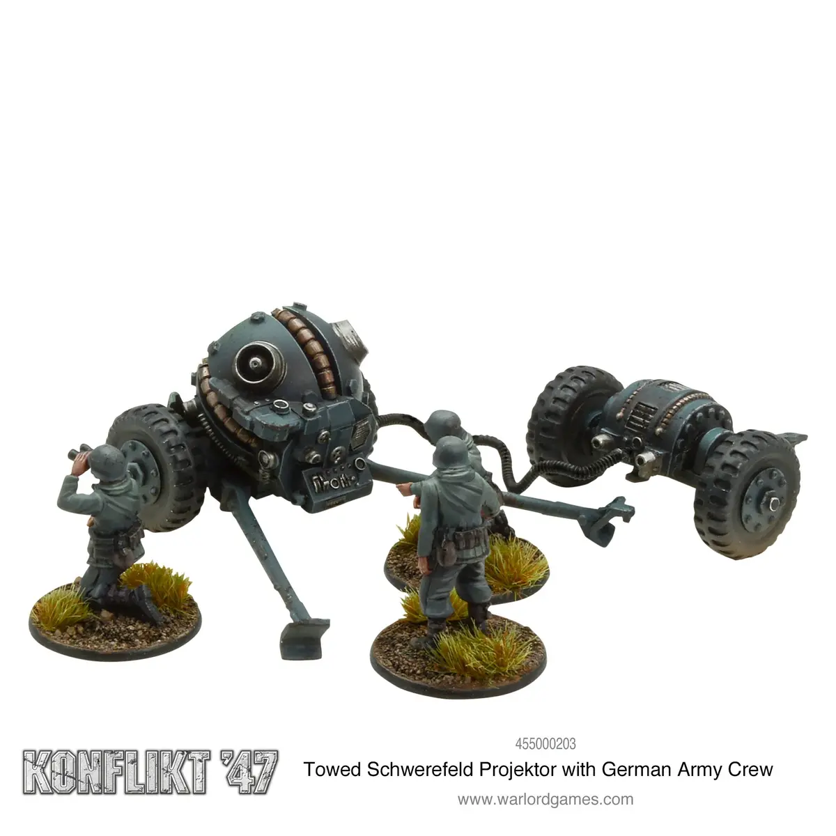 Towed Schwerefeld Projektor (German Army Crew) 2