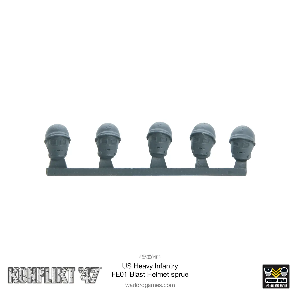 Us Heavy Infantry Fe01 Blast Helmet Sprue 1