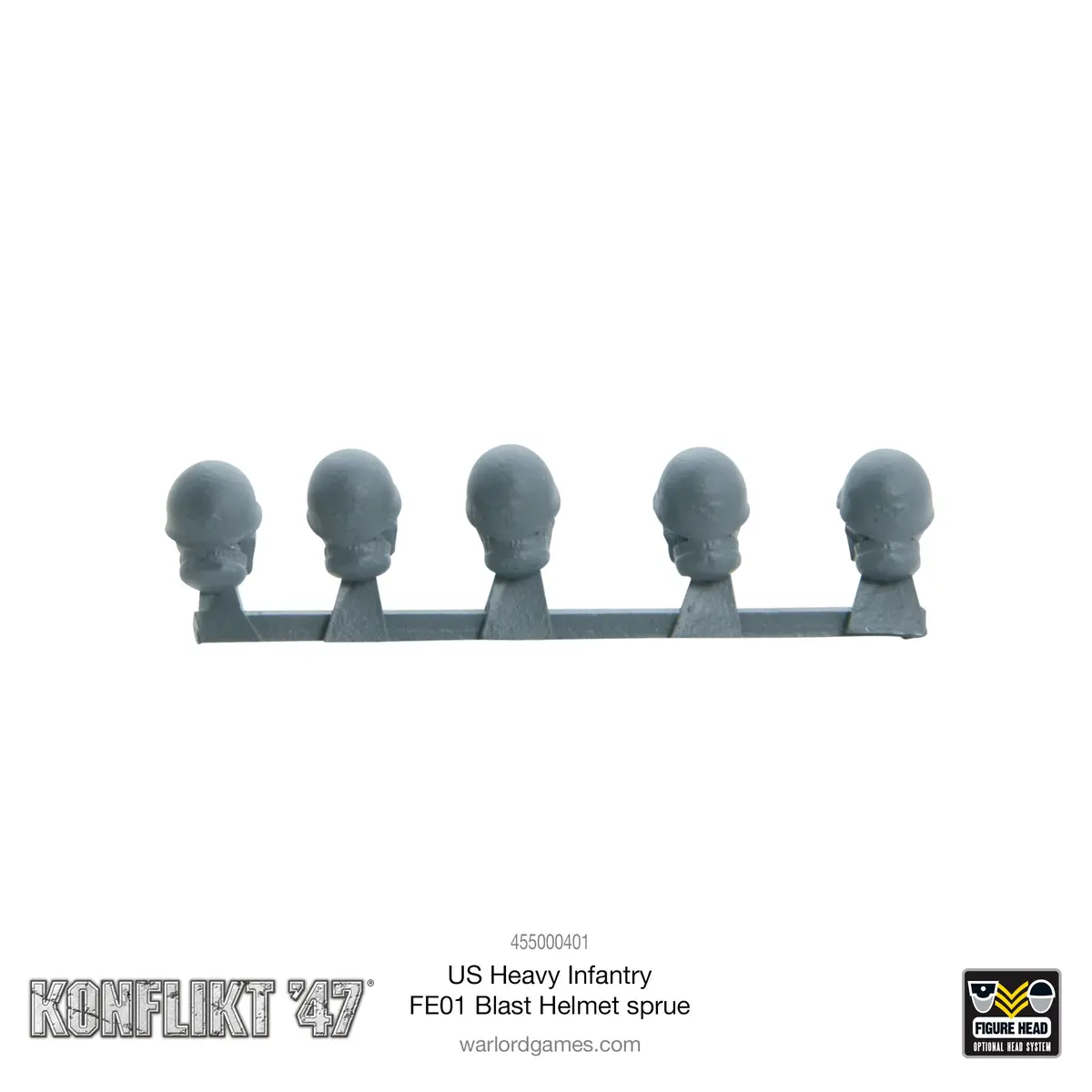 Us Heavy Infantry Fe01 Blast Helmet Sprue 2