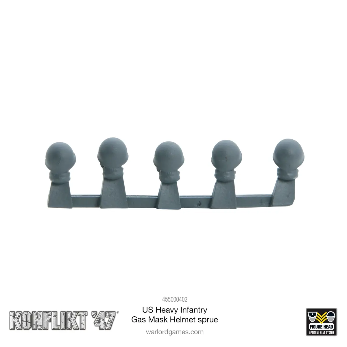 Us Heavy Infantry Gas Mask Helmet Sprue 2