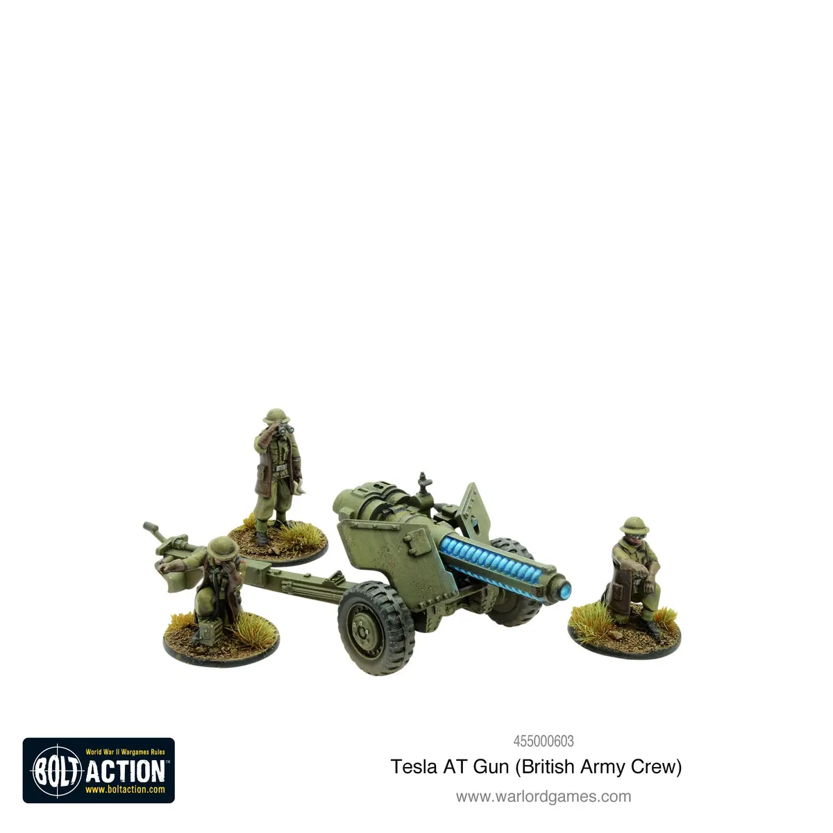 Tesla At Gun (British Army Crew) 1
