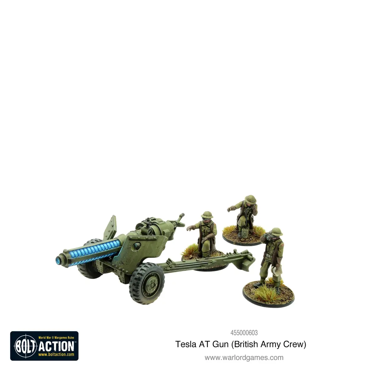 Tesla At Gun (British Army Crew) 2
