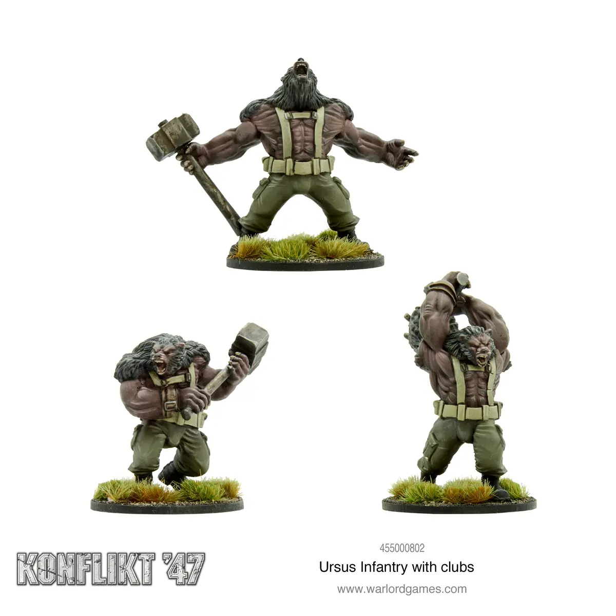 Ursus Infantry With Clubs 1